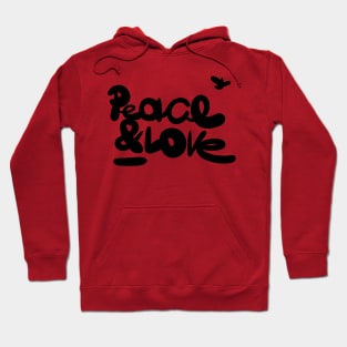 Peace & Love Sign Hoodie